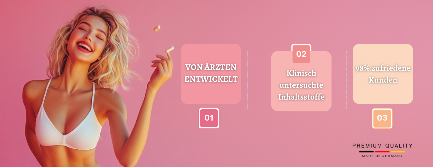 60 probiotische Kapseln für eine gesunde Vaginalbalance - V+Positiv